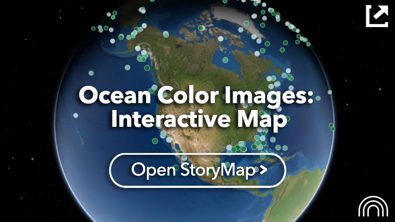 Ocean Color Images: Interactive Map
